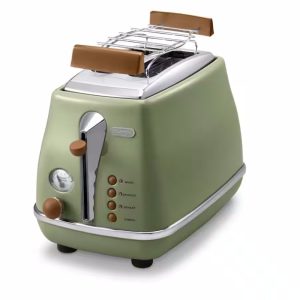 DeLonghi CTOV 2103.GR Icona Vintage toaster green