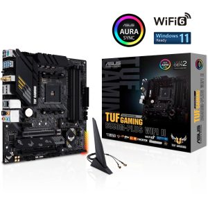 ASUS TUF Gaming B550M-Plus WIFI II mATX Mainboard Sockel AM4 M2/USB3.2/HDMI/DP