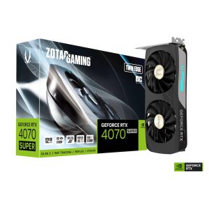 ZOTAC GAMING GeForce RTX 4070 Super Twin Edge OC 12GB Grafikkarte