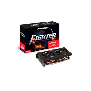 POWERCOLOR Radeon RX 7600 XT Fighter 16GB DDR6 Grafikkarte