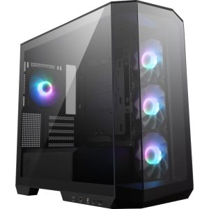 MSI MAG Pano M100R PZ Midi Tower Gaming Gehäuse, Echtglas Seitenfenster, Schwarz