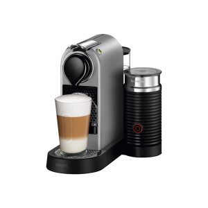 Nespresso Kaffeekapselmaschine Krups XN761B CitiZ & Milk Silber