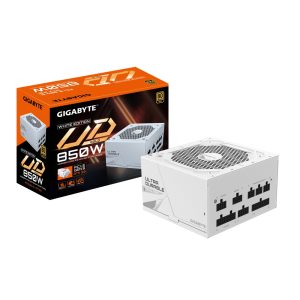 GIGABYTE UD850GM PG5 White 850 Watt ATX PCIe5.0 Netzteil, 80+ Gold voll modular