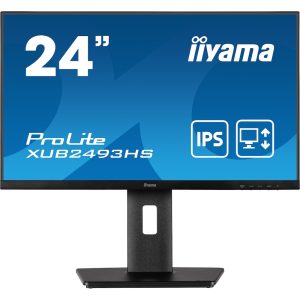 iiyama ProLite XUB2493HS-B6 60,5cm (23,8″) Full HD IPS Monitor HDMI/DP Pivot