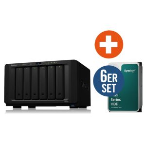 Synology DS1621+ NAS System 6-Bay 72TB inkl 6x 12 TB Synology HDD HAT3310-12T