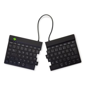 R-Go Split Break Ergonomische Bluetooth-Tastatur Pausenanzeige, Ultradünn für besseren Blutkreislauf