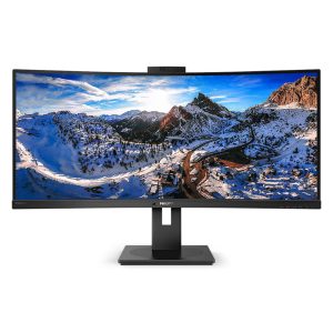 Philips 346P1CRH Office Monitor – UWQHD, Webcam, USB-C