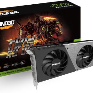 Inno3D Geforce RTX 4060 Ti 8 GB Twin X2 OC Grafikkarte – 8GB GDDR6, 1x HDMI, 3x DP