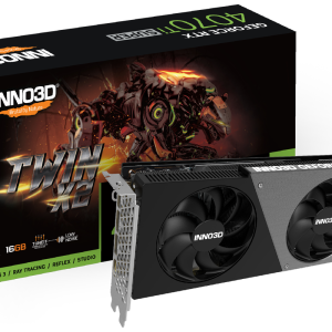 Inno3D GeForce RTX 4070 Ti SUPER TWIN X2 – 16GB GDDR6X, 1x HDMI, 3x DP