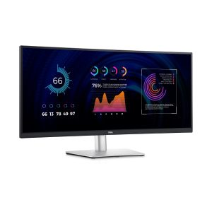 DELL P3424WE Office Monitor 86.4 cm (34″), IPS, 3800R, 21:9, WQHD, RJ45-Ethernet