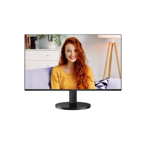 AOC 27B3CF2 27 inch FHD monitor, speaker, height adjustable (1920×1080, 100 Hz, HDMI, USB-C (65W PD), USB hub) black