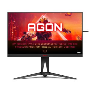 AOC AG275QXN Gaming Monitor – QHD, FreeSync Premium, 165 Hz