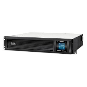 APC Smart-UPS SMT3000RMI2UNC USV 3000VA, 2700W, Line-Interactive, 8x C13, 1x C19, Rack-Montage, 2HE, Netzwerkkarte