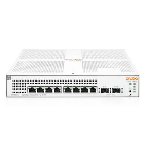 HPE Networking Instant On 1930 10-Port Switch PoE [8x Gigabit-LAN, 2x SFP, PoE+ 124W]