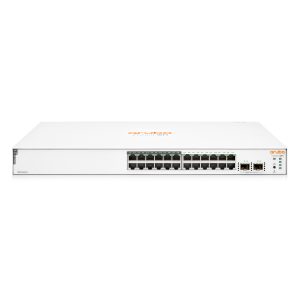 HPE Networking Instant On 1830 26-Port PoE+ Switch [24x Gigabit-LAN, 2x SFP, PoE+ 195W]