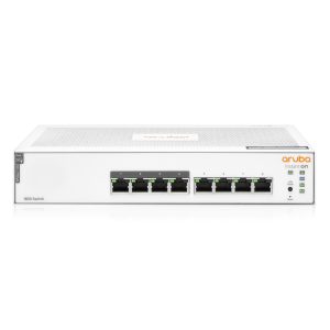 HPE Networking Instant On 1830 8-Port PoE+ Switch [8x Gigabit-LAN, PoE+ 65W, Lüfterlos]