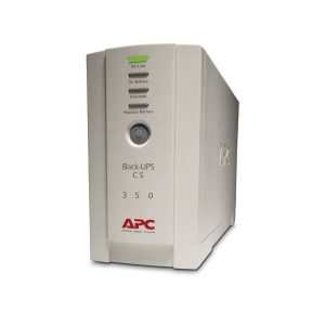 APC BK350EI Back-UPS USV (350VA / 210W, Offline-USV, 4x IEC320 C13)