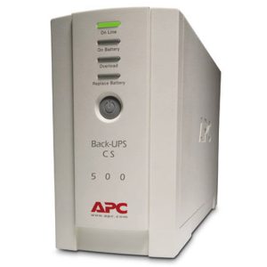 APC BK500EI Back-UPS USV (500VA / 300W, Offlline-USV, 4x IEC320 C13 Ausgang)