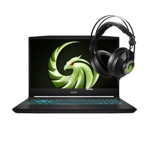 MSI Bravo 15 C7VFK-230 + Gaming Headset H991 – 15,6″ FHD 144Hz Display, AMD Ryzen 7 7735HS, 16GB DDR5 RAM, 512GB SSD, NVIDIA RTX 4060, Windows 11 Home