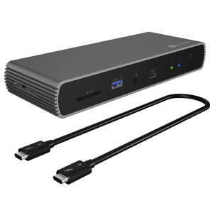 ICY BOX 10 in 1 Thunderbolt™ 4 Dock mit 2x 4K@60 Hz Videoausgang