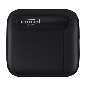 Crucial X6 Portable SSD 2TB Schwarz Externe Solid-State-Drive, USB 3.2 Gen 2×1