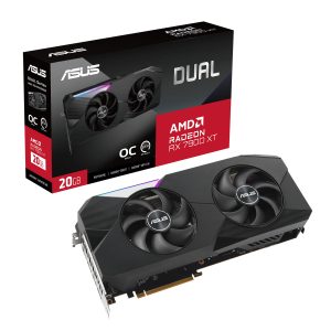 ASUS Dual Radeon RX 7900 XT OC – 20GB GDDR6, HDMI, 3x DP