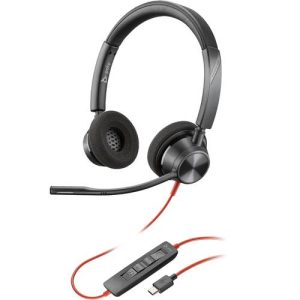 Poly Blackwire 3320 Stereo USB-C HS +USB-C/A