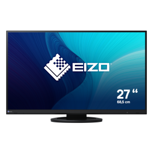 Eizo FlexScan EV2760-BK Office Monitor – WQHD, Höhenverstellbar – 69 cm (27 Zoll), WQHD-Auflösung, Höhenverstellbar