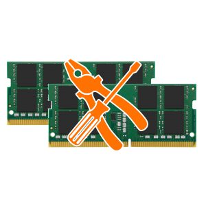 Upgrade to 64GB with 2x 32GB DDR4-3200 Kingston SO-DIMM memory