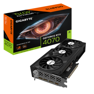 Gigabyte GeForce RTX 4070 Windforce 3X OC V2 Chart – 12GB GDDR6, 1x HDMI, 3x DP