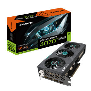 Gigabyte GeForce RTX 4070 Ti SUPER EAGLE OC 16GB – 16GB GDDR6X, 1x HDMI, 3x DP