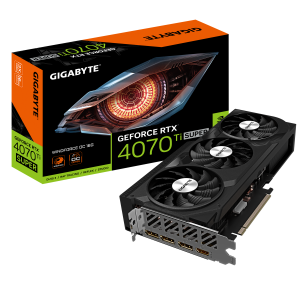 Gigabyte GeForce RTX 4070 Ti SUPER WINDFORCE OC 16GB – 16GB GDDR6X, 1x HDMI, 3x DP