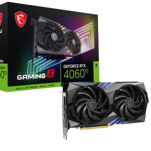 MSI GeForce RTX 4060 Ti GAMING X 8G Grafikkarte – 8GB GDDR6, 1x HDMI, 3x DP