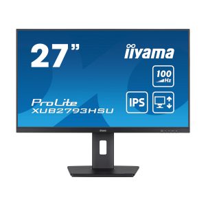 Iiyama ProLite XUB2793HSU-B6 Office Monitor 27″ (68.6 cm) ,IPS, USB-Hub, 100Hz Bildwiederholrate