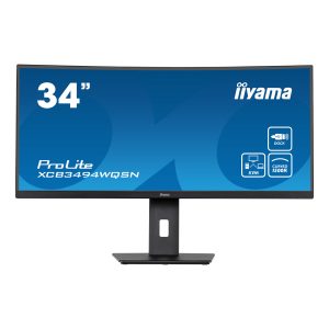 Iiyama ProLite XCB3494WQSN-B5 Business Monitor – 120 Hz, USB-Hub