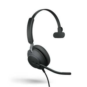 Jabra Evolve2 40 Headset, Mono, MS, kabelgebunden, USB-C, Optimiert für Microsoft Teams