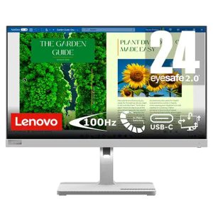 Lenovo L24m-40 Business Monitor – IPS, 100Hz, USB-C Dock PowerDelivery 75Watt, Höhenverstellung 150mm