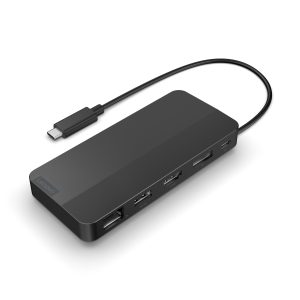 Lenovo USB-C Dual Display Travel Dock mit Adapter