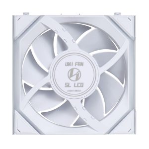 Lian Li UNI FAN SL Wireless LCD 120 ARGB White 3er-Pack | Gehäuselüfter