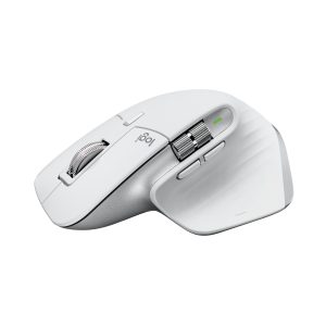 Logitech MX Master 3S für Mac Kabellose Performance-Maus – Hellgrau