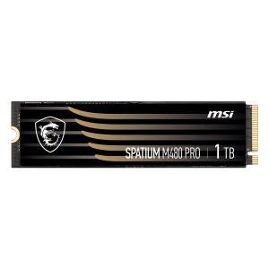 MSI SPATIUM M480 Pro SSD 1TB M.2 PCIe Gen4 NVMe Internes Solid-State-Module