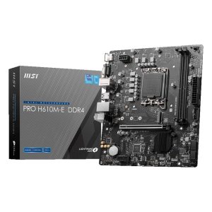 MSI PRO H610M-E DDR4 Mainboard