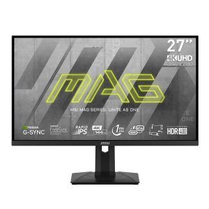 MSI MAG 274UPFDE Gaming Monitor – 4K UHD, IPS, 144Hz USB-C 65Watt