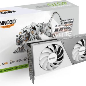 Inno3D GeForce RTX 4070 SUPER TWIN X2 OC WHITE – 12GB GDDR6X, 1x HDMI, 3x DP