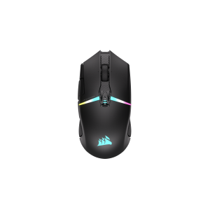 Corsair Nightsabre Wireless Gaming Maus – kabellose RGB Gaming Maus mit 11 programmierbaren Tasten und 26000 DPI