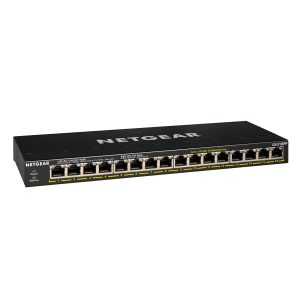 NETGEAR GS316PP SOHO Unmanaged Switch [16x Gigabit Ethernet PoE+, 183W]