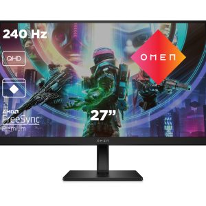 HP Omen 27qs Gaming Monitor – IPS, QHD, 240Hz, Höhenverstellung