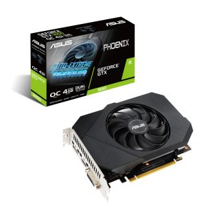 ASUS Phoenix GeForce GTX 1650 OC Grafikkarte – 1x DisplayPort/1x HDMI/1x DVI