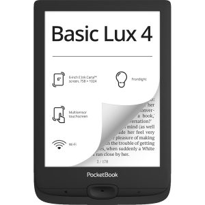 PocketBook Basic Lux 4 InkBlack eReader with 8GB DACH Version