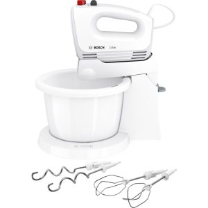 Bosch MFQ2600W Handheld mixer with stand / bowl CleverMixx white